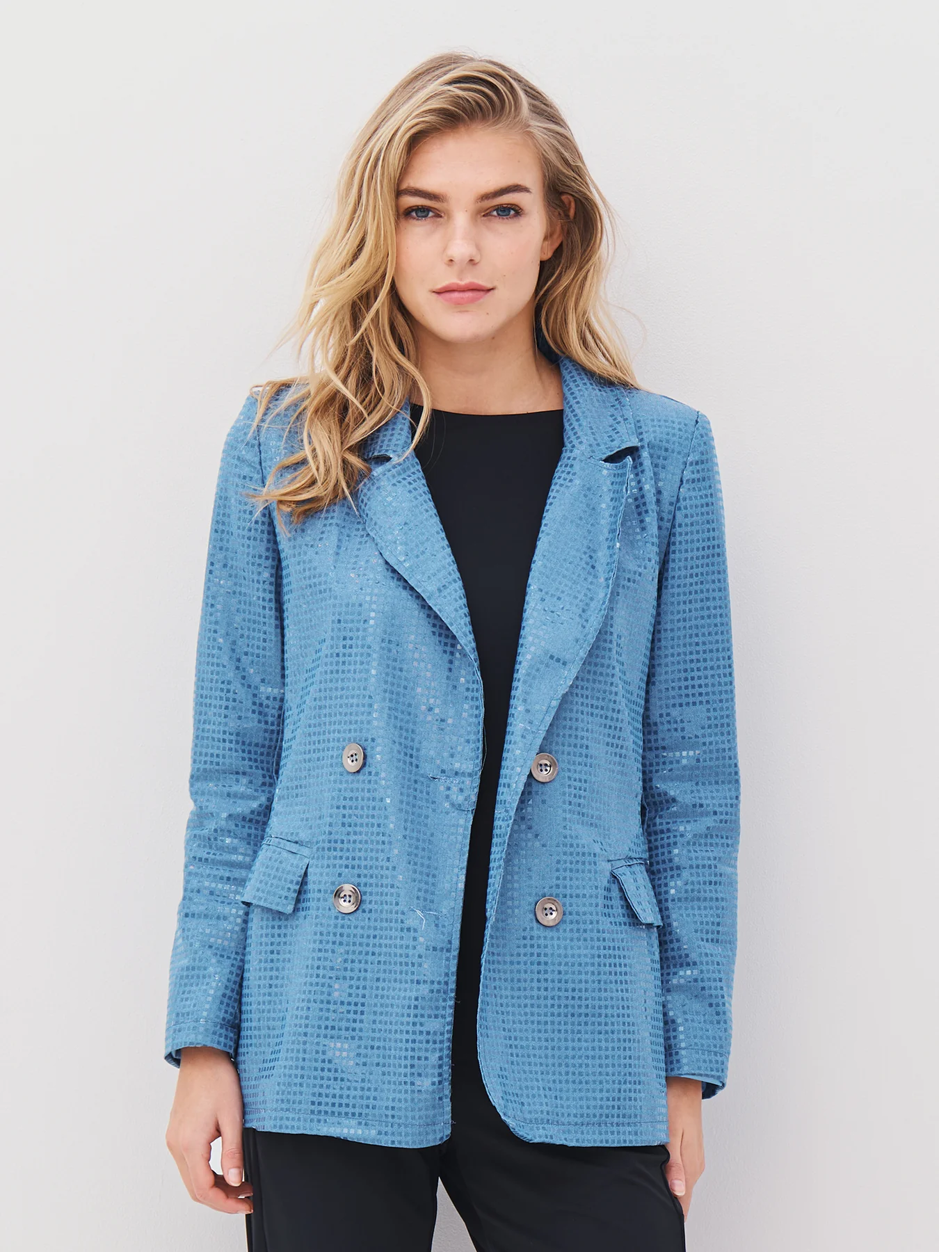 ANKA BLAZER - BLUE