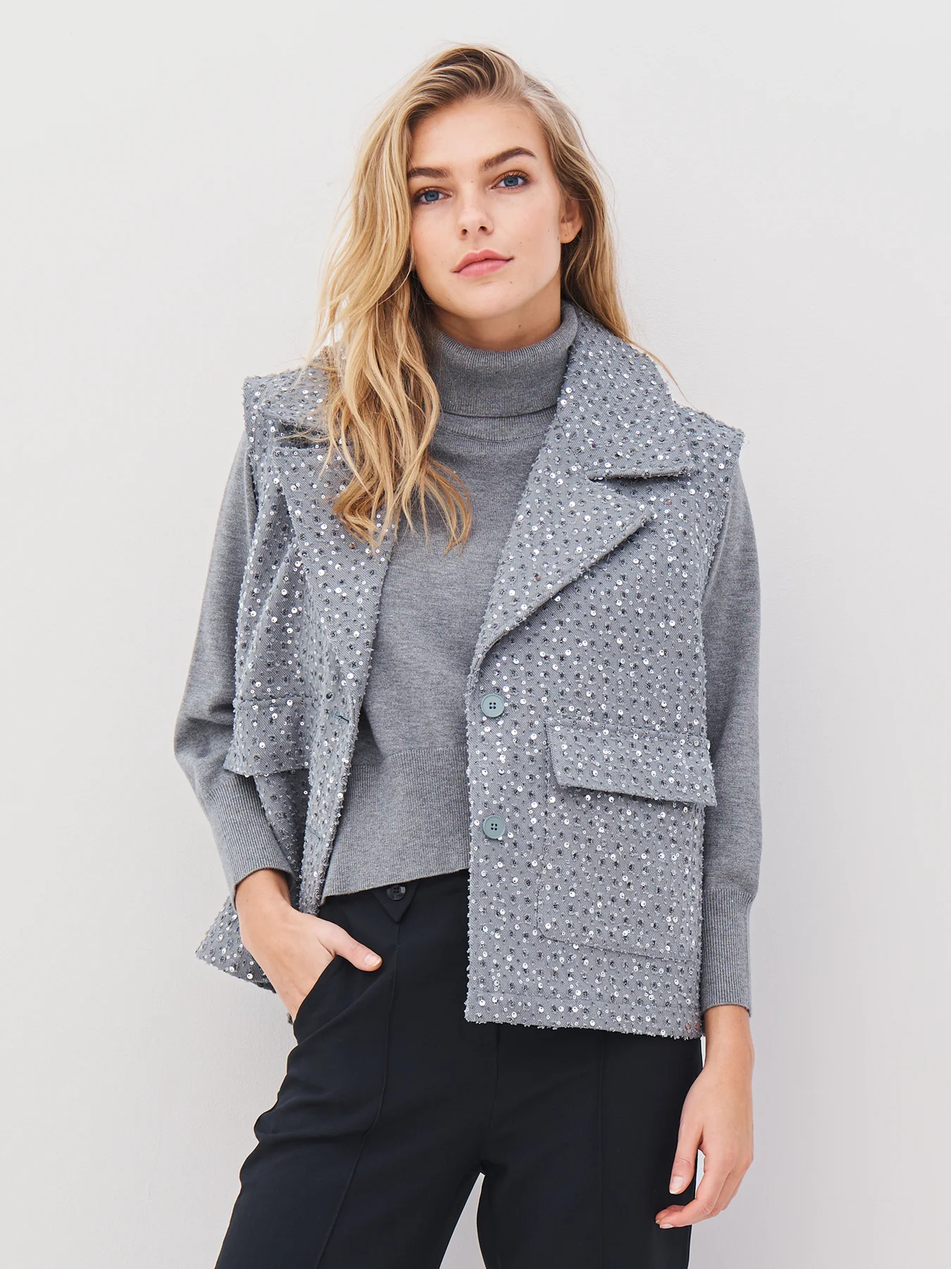 ASTON CARDIGAN - GREY