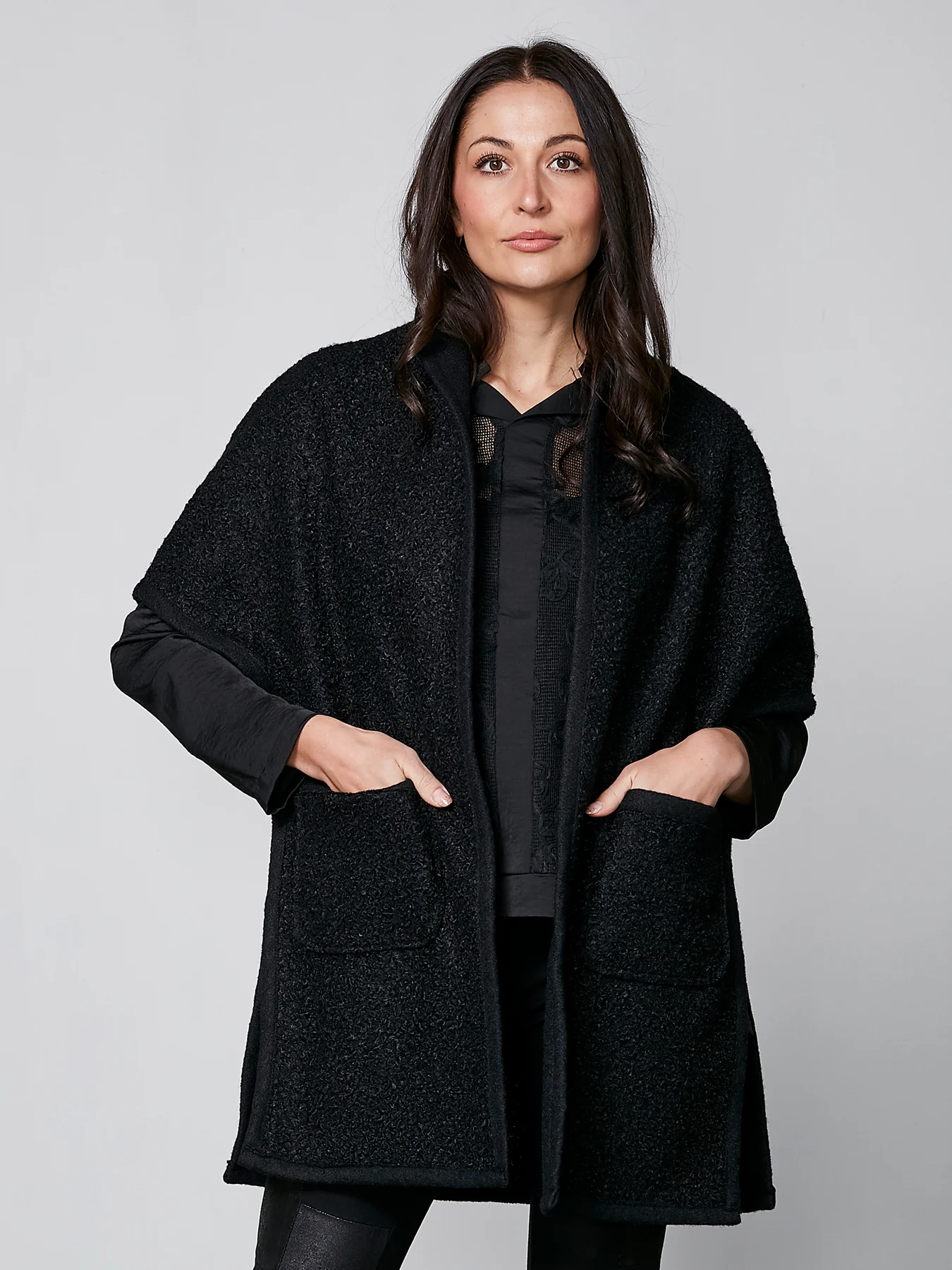 ARIA CARDIGAN - BLACK