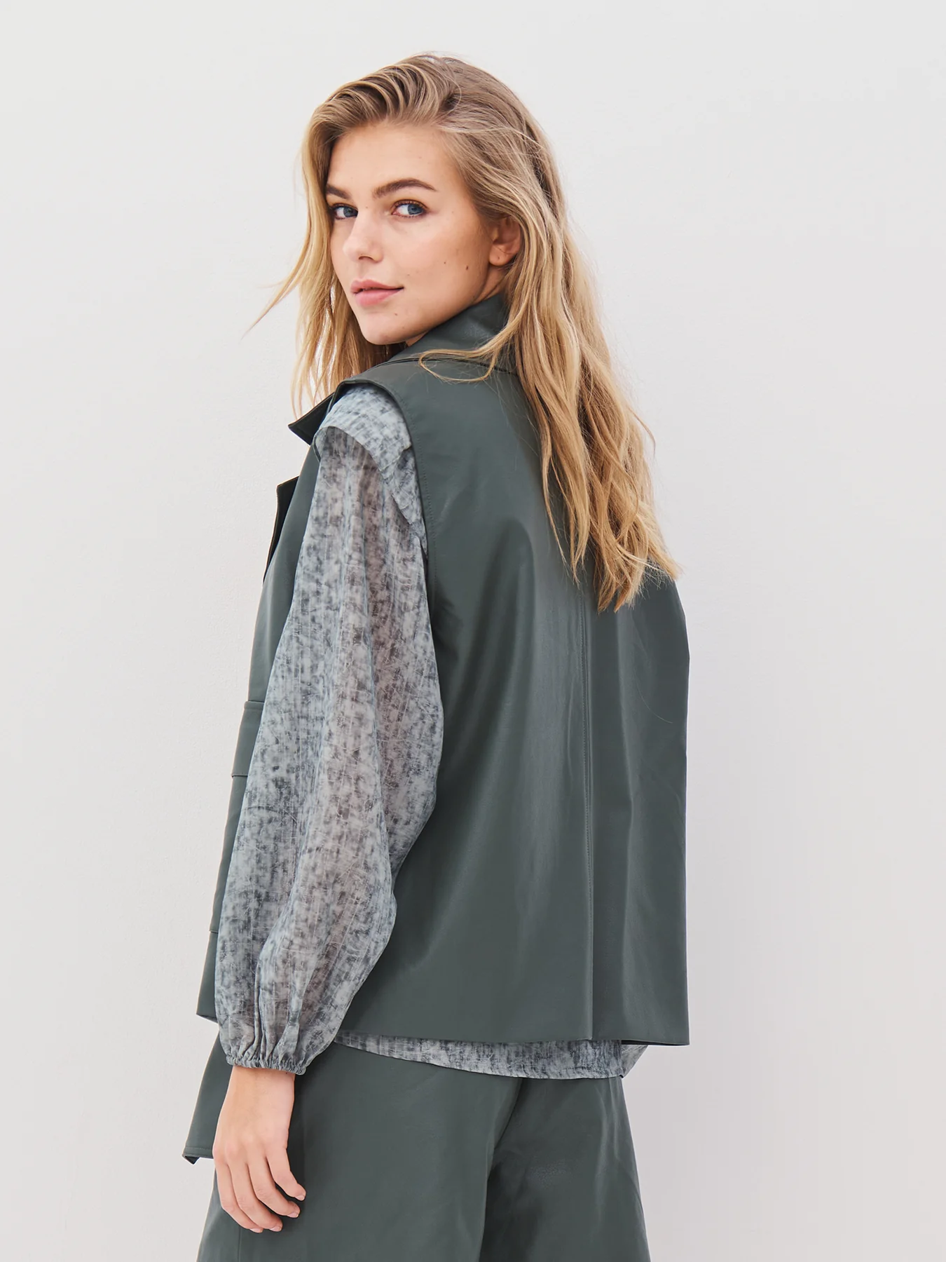 AVA CARDIGAN - GREEN