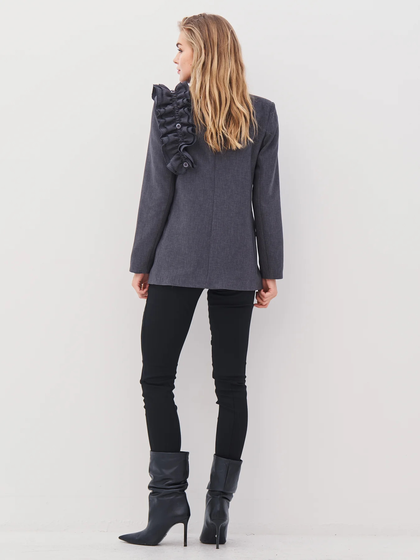 ALINA BLAZER - GREY