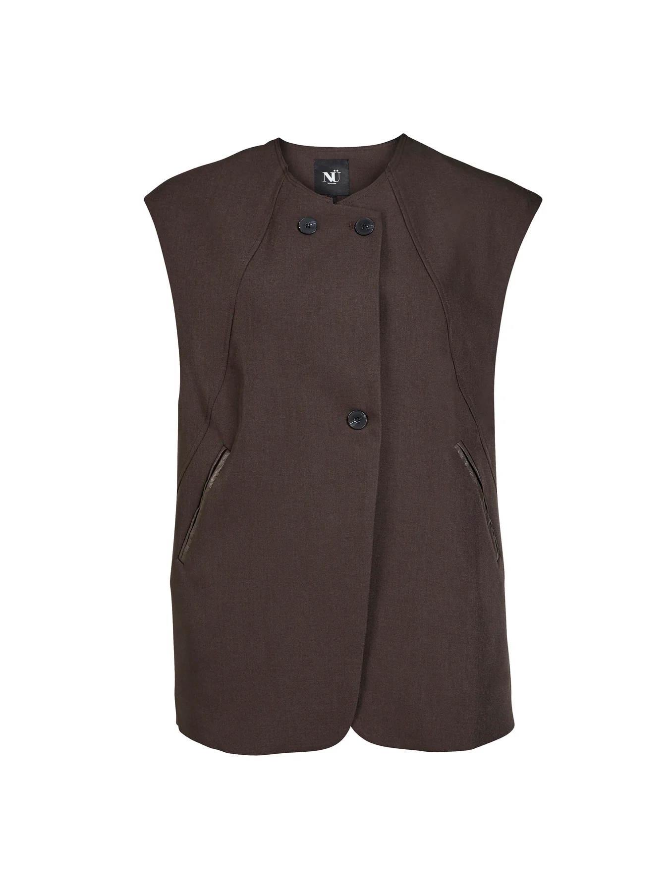 AMALIE CARDIGAN - BROWN