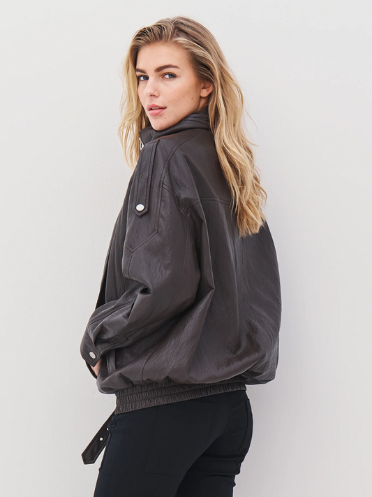 AMALIE JACKET - BROWN